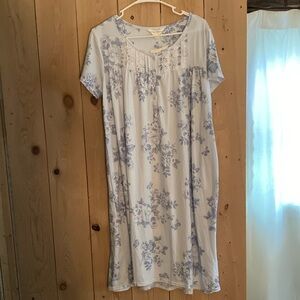 Laura Ashley Floral Lace Nightgown